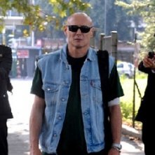 Massimo Bonetti in una sequenza del film Il Lupo