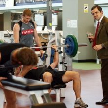 Rowan Atkinson a Melbourne durante la promozione per Mr. Bean's Holiday