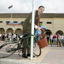 Rowan Atkinson a Sidney durante la promozione per Mr. Bean's Holiday