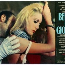 Catherine Deneuve in una lobbycard di Bella di giorno.