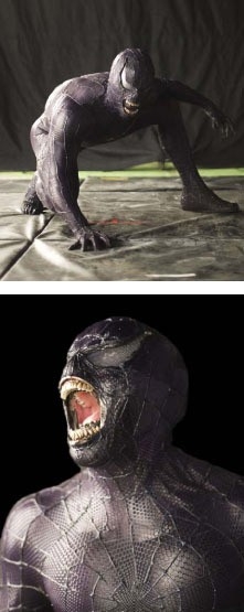 Dettagli Del Personaggio Di Venom Sul Set Di Spider Man 3 39370