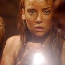 Jessica Stroup in una scena di The Hills Have Eyes II (2007)