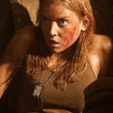 La bella Jessica Stroup in una scena di The Hills Have Eyes II