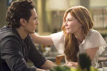 Kirsten Dunst e James Franco  in una scena di Spider-Man 3