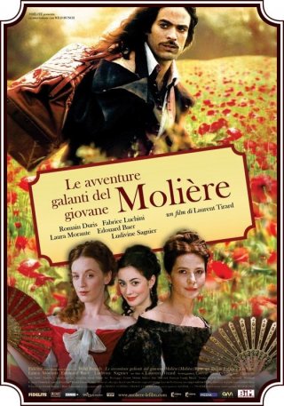 La locandina italiana di Le avventure galanti del giovane Molière