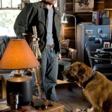 Mark Wahlberg in una scena di Shooter, per la regia di Antoine Fuqua