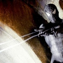 Un inedito costume per Tobey Maguire in una scena di Spider-Man 3