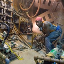 Don Cheadle in una scena del film Ocean's Thirteen