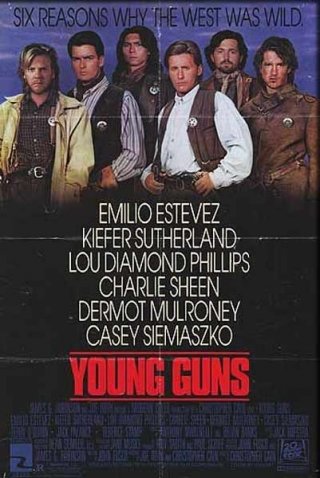La locandina di Young guns - giovani pistole