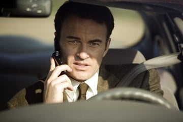 Julian McMahon in una scena del film Premonition