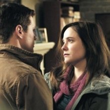 Caroline Dhavernas e Ryan Phillippe in una scena di Breach - L'infiltrato