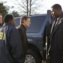 Chris Cooper e Dennis Haysbert in una scena di Breach - L'infiltrato