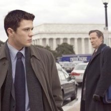 Chris Cooper e Ryan Phillippe in una scena di Breach - L'infiltrato