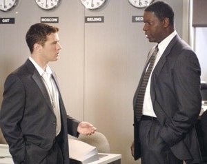 Ryan Phillipe e Dennis Haysbert in una scena di Breach - L'infiltrato