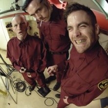 Chris Pine, Kevin Durand e Maury Sterling in una scena del film 'Smokin' Aces'