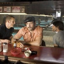Martin Henderson, Ben Affleck e Peter Berg in una scena del film Smokin' Aces