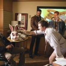 Martin Henderson, Ben Affleck, Jason Bateman e Peter Berg in una scena del film Smokin' Aces