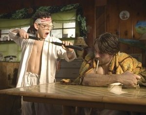 Martin Henderson e Zach Cumer in una scena del film Smokin' Aces