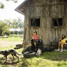 Rosario Dawson e Mary Elizabeth Winstead  in una scena di Death Proof, episodio del double feature Grind House