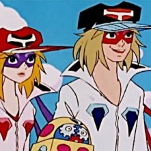 Un'immagine della serie 'Yattaman'