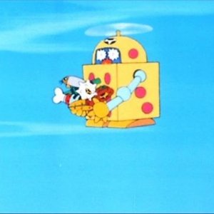 Un'immagine della serie 'Yattaman'