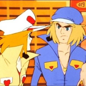 Un'immagine della serie 'Yattaman'