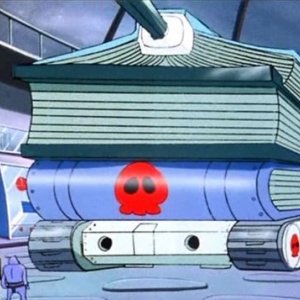 Un'immagine della serie 'Yattaman'