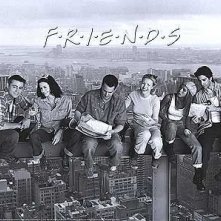 Un'immagine promozionale della serie Friends con i protagonisti