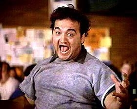 John Belushi in un'immagine tratta da Animal House