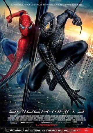 La locandina italiana di Spider-Man 3