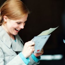 una sorridente Isabelle Carré in Hotel a cinque stelle