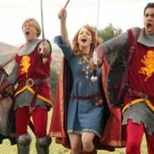 Kal Penn, Adam Campbell, Faune Chambers e Jayma Mays in una scena del film Epic Movie