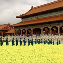 Una scena del film La città proibita diretto da Zhang Yimou