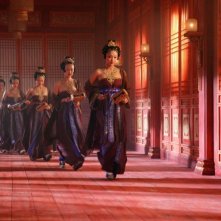 Una splendida scena del film La città proibita