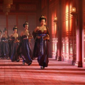 Una splendida scena del film La città proibita