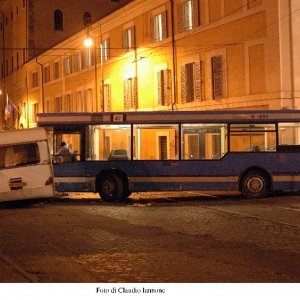 Una scena di Notturno Bus