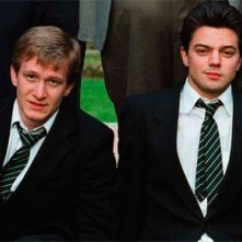 Jamie Parker e Dominic Cooper in una scena del film The History Boys