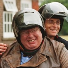 Richard Griffiths e Stephen Campbell Moore in una scenadel film The History Boys