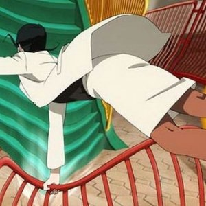 Una scena del film Paprika - Sognando un sogno, del 2006