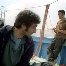 Raoul Bova e Giovanni Martorana in una scena del film Io, l'Altro