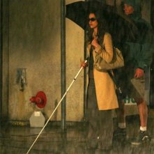 Jessica Alba sul set del film The Eye