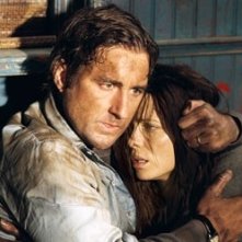 Kate Beckinsale e Luke Wilson in una scena del film Vacancy
