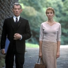 Ian McKellen e Natasha Richardson in una scena del film Follia