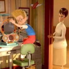 Una scena del film I Robinson - Una famiglia spaziale