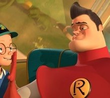 Una scena del film I Robinson - Una famiglia spaziale