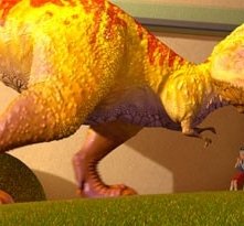 Una scena del film I Robinson - Una famiglia spaziale