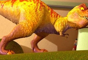 Una scena del film I Robinson - Una famiglia spaziale