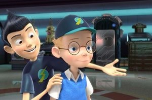 Una scena del film I Robinson - Una famiglia spaziale