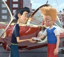 Una scena del film I Robinson - Una famiglia spaziale