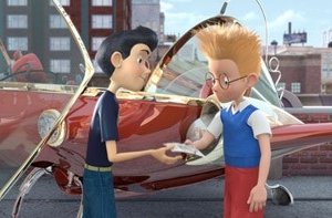 Una scena del film I Robinson - Una famiglia spaziale